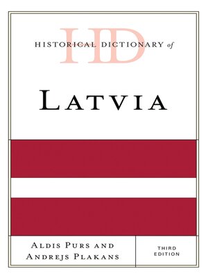 cover image of Historical Dictionary of Latvia